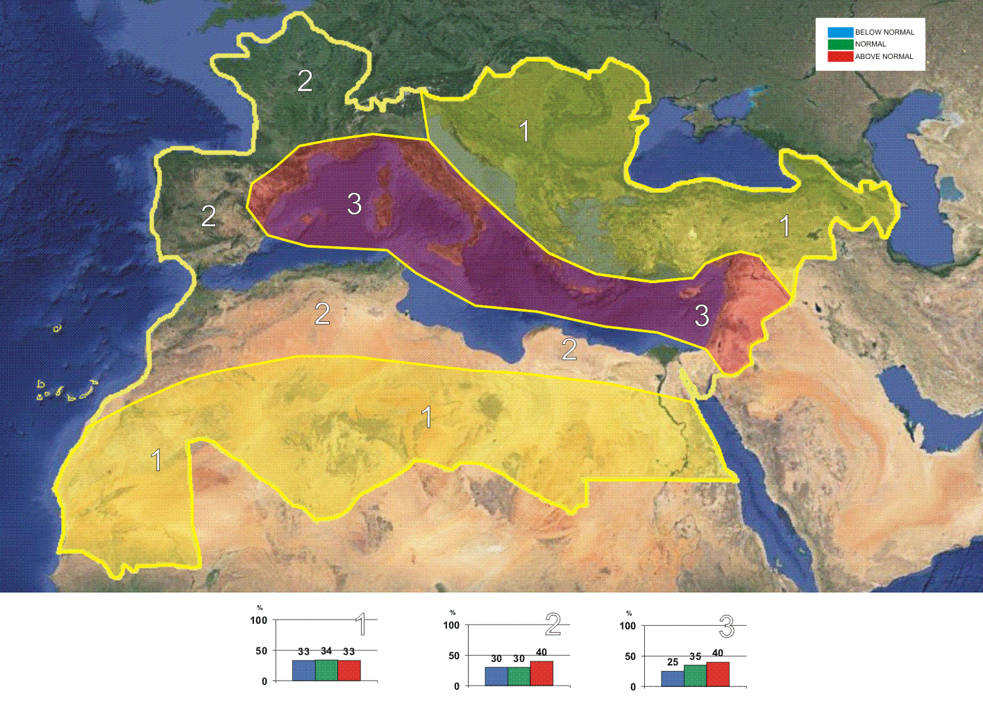 The 2013/14 winter temperature outlook temperature